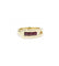 Bague 54 / Jaune / Or 750 Bague Rubis 58 Facettes 230130R