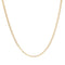 Collier Chaine or jaune maille plate 58 Facettes 15-085