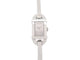 Montre montre GUCCI bamboo diamants quartz acier palladie 58 Facettes 256725