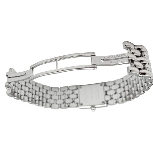 Montre Montre Chaumet, "Khésis", en acier, diamants. 58 Facettes 30981