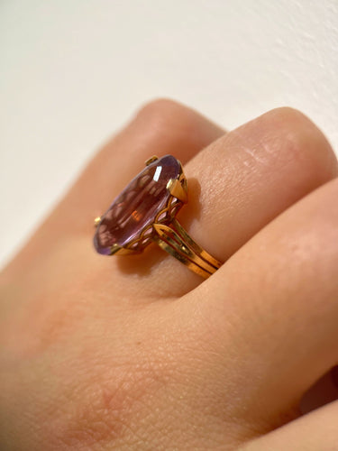 Bague Bague en Or et Améthyste 58 Facettes 257