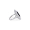 Bague 50 Bague Margueritte Platine Saphir Diamant 58 Facettes 1