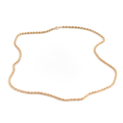 Collier Collier Maille torsadée Or jaune 58 Facettes 1833631CN