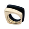 Bague 52 Bagues or jaune et bois. 58 Facettes 32802