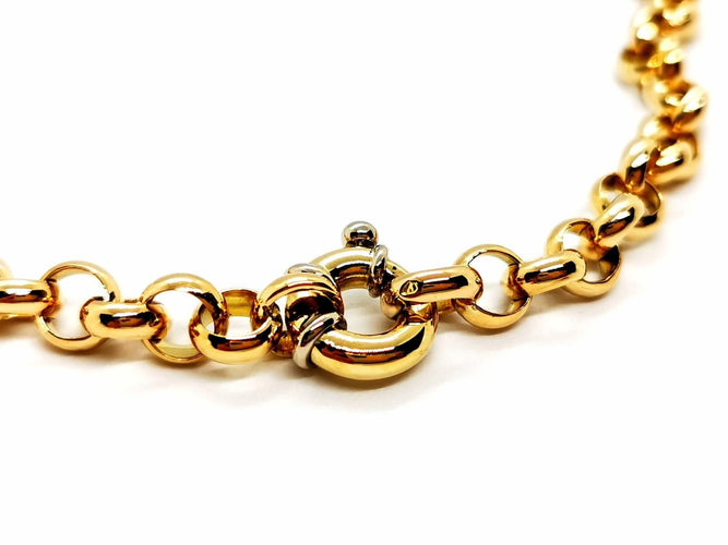 Collier Collier Maille jaseron Or jaune 58 Facettes 578053CD