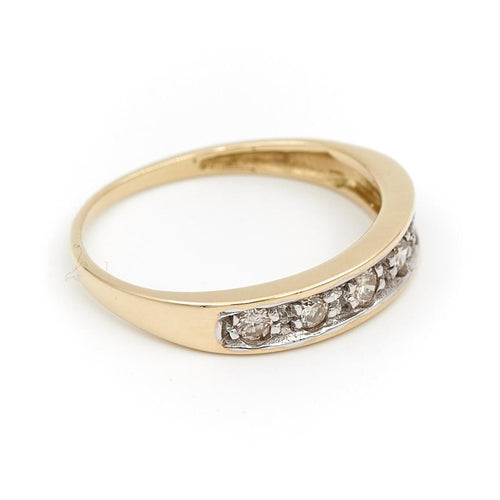 Bague 54 Bague Alliance Or jaune Diamant 58 Facettes 1875619CN