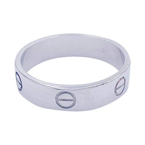 Bague 66 Bague Cartier, "Love", or blanc. 58 Facettes 32214