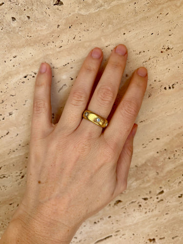 Bague 54-55 Bague Macri Classica en diamant Mario Buccellati 58 Facettes