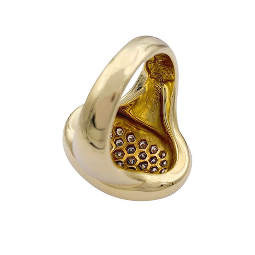 Bague 52 Bague Cartier, "Baignoire", or jaune, diamants. 58 Facettes 33058