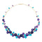 Collier Collier Cartier, "Les Délices de Goa", or rose, améthystes, turquoises et diamants. 58 Facettes 32359