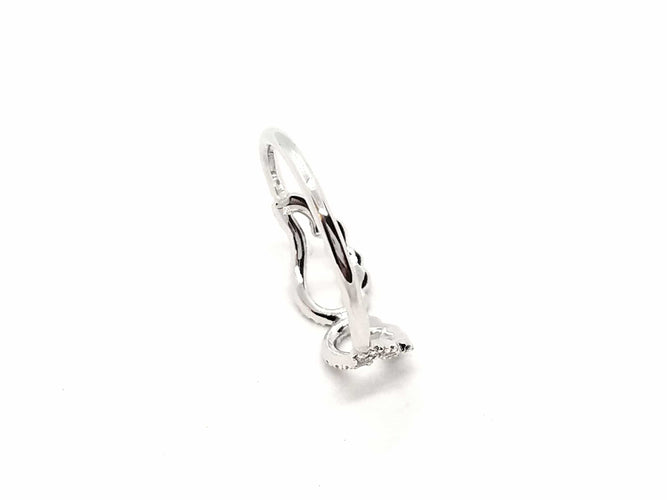 Bague 52 Bague Aile d'ange Or blanc Diamant 58 Facettes 579301RV