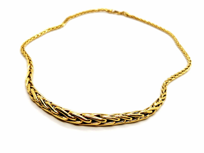 Collier Collier Maille palmier Or jaune 58 Facettes 1176290CN