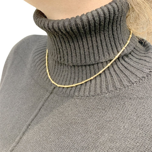 Collier Chaîne Poiray or jaune. 58 Facettes 32429
