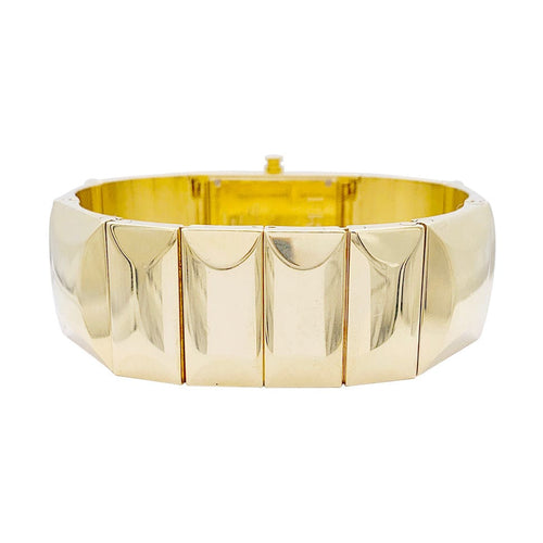 Montre Montre Fred, "Cut", or jaune. 58 Facettes 32805
