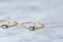 Boucles d'oreilles Poissardes anciennes rondes diamants 58 Facettes