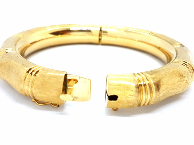 Bracelet Bracelet Jonc Or jaune 58 Facettes 05547CD