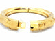 Bracelet Bracelet Jonc Or jaune 58 Facettes 05547CD