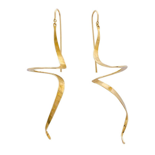 Boucles d'oreilles Boucles d'oreilles H.Stern, "Oscar Niemeyer", or jaune mat. 58 Facettes 33588
