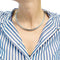 Collier Collier Chanel, "Matelassé", or blanc. 58 Facettes 31477