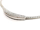 Collier Collier Maille anglaise Or blanc Diamant 58 Facettes 578633CD