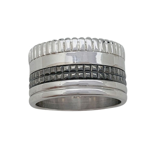 Bague 54 Bague Boucheron, "Quatre Black Edition", en or blanc. 58 Facettes 31251