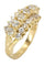 Bague BAGUE JARRETIÈRE DIAMANTS 58 Facettes 054071