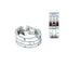 Boucles d'oreilles Cartier. Collection Tank Française, Boucles d'oreilles or blanc 58 Facettes