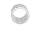Bague Bague Chanel Matelassé, Or blanc 58 Facettes