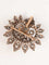Broche Broche pendentif en or jaune, argent et diamants 58 Facettes
