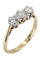 Bague BAGUE ANCIENNE JARRETIÈRE DIAMANTS 58 Facettes 053811
