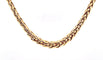 Collier Collier maille palmier en chute or jaune 58 Facettes