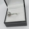 Bague 50 Bague solitaire en Or gris & Diamant 58 Facettes