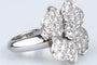 Bague 50-51 Van Cleef & Arpels - Bague "Cosmos" Or Blanc Diamants 58 Facettes BG-VANCLE4TR-104
