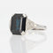 Bague 53 Bague art déco saphir diamants ancienne 58 Facettes 22-108