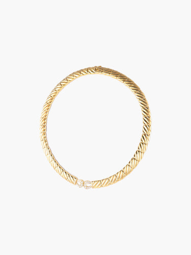 Collier Collier Or jaune Diamants 58 Facettes 350.28