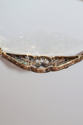 Bracelet Bracelet diamants et émeraudes 58 Facettes 520