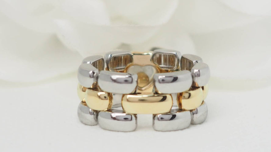 Bague 53 Chopard - Bague Happy Diamonds en or jaune et diamant 58 Facettes 32409