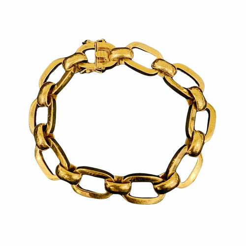 Bracelet Bracelet mailles souples en or jaune 58 Facettes CAE-BR-MSOU-YG