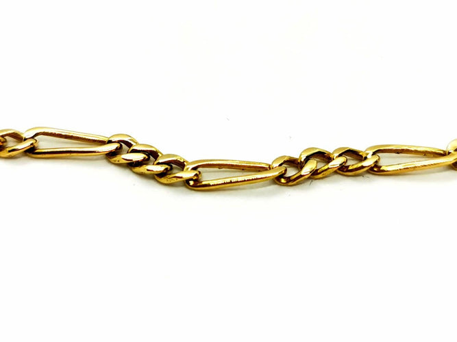 Collier Collier Maille figaro Or jaune 58 Facettes 1141237CD