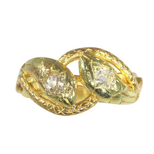 Bague 63 Bague serpent diamants 58 Facettes 23107-0044