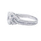 Bague 53 Bague Mauboussin, "Subtil Message", or blanc, diamant coussin. 58 Facettes 32510