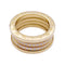 Bague 54 Bague Bulgari, "B.Zero1", or jaune et diamants. 58 Facettes 33384