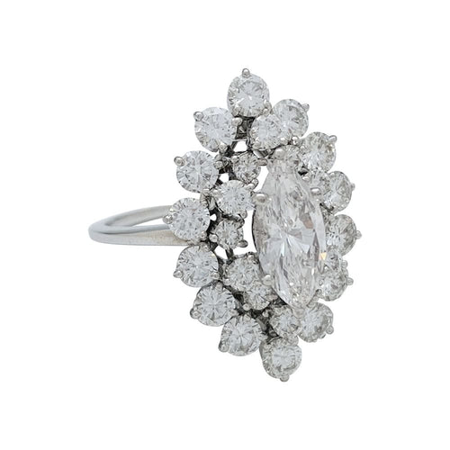 Bague 60 Bague en platine diamant 1,29 carat. 58 Facettes 31308
