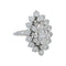 Bague 60 Bague en platine diamant 1,29 carat. 58 Facettes 31308