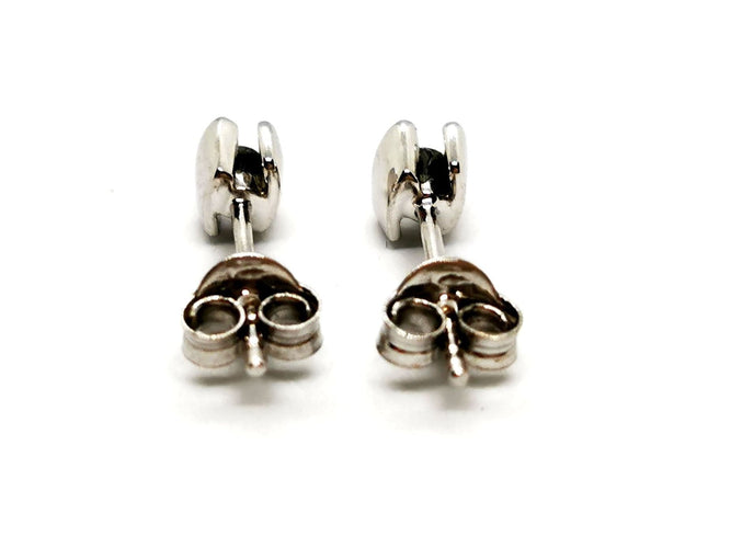 Boucles d'oreilles Boucles d'oreilles Puces Or blanc Diamant 58 Facettes 1238350CN