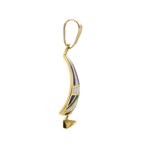 Pendentif Pendentif voilier 58 Facettes 23109