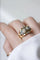 Bague 60 Bague tank Or jaune Platine Diamants 58 Facettes
