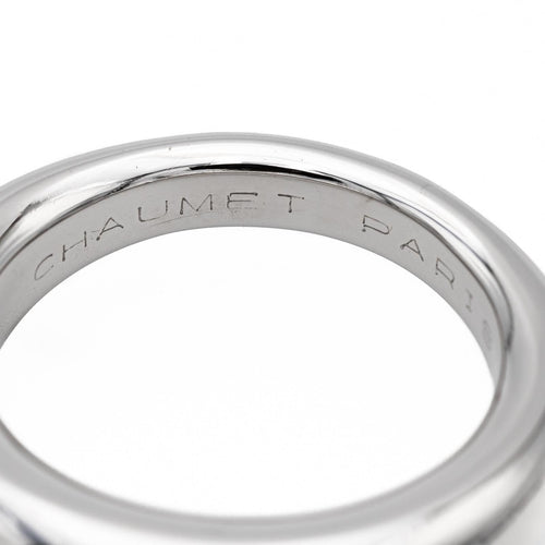 Bague 56 Chaumet Bague Jonc Or blanc 58 Facettes 2622518CN