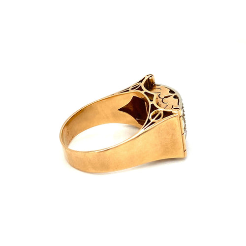 Bague 52 Bague Art Déco Diamant 58 Facettes