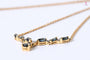 Collier Collier Or jaune Saphirs et Diamants 58 Facettes